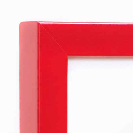 Red frame corner