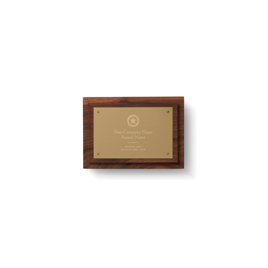 The Award Plaque