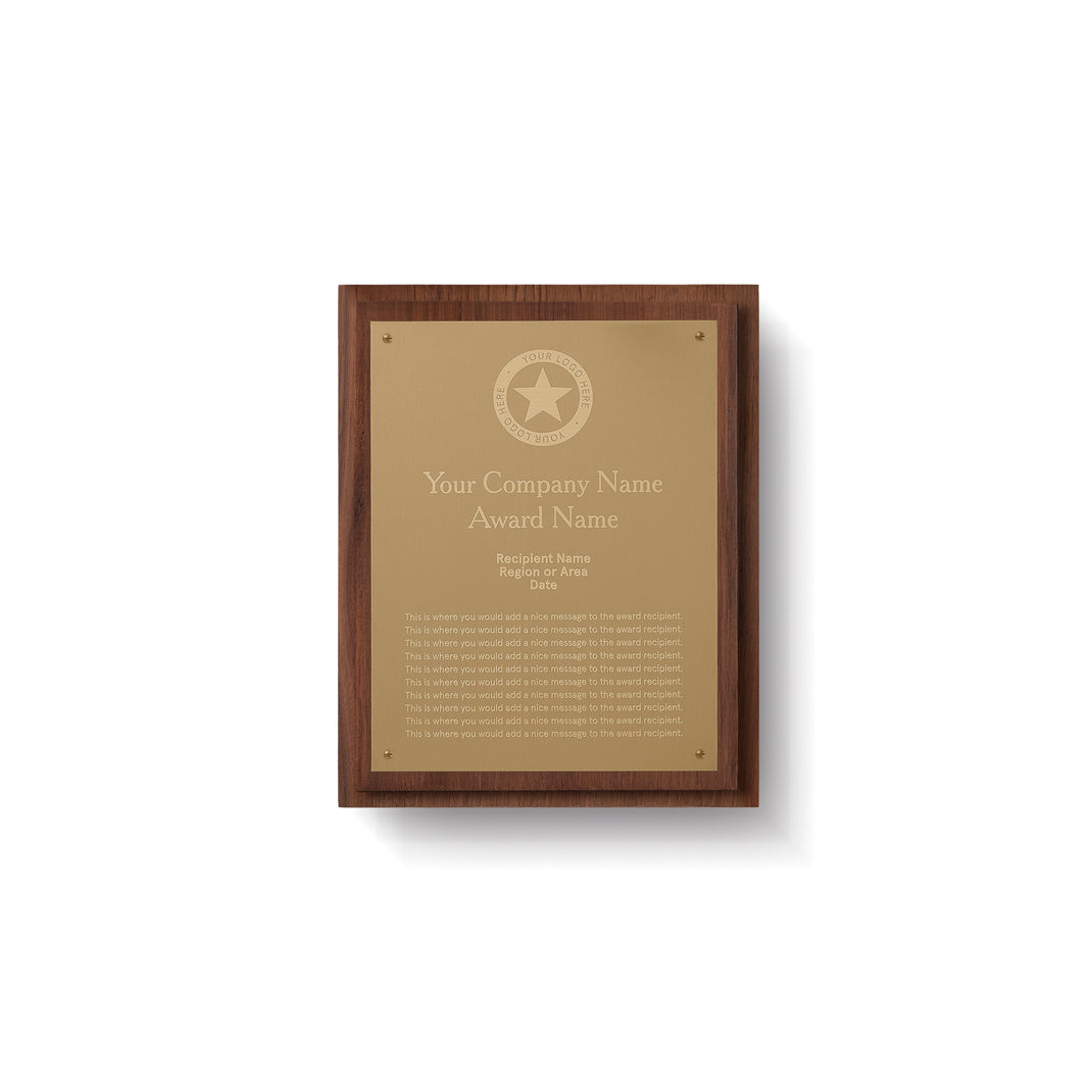 The Award Plaque