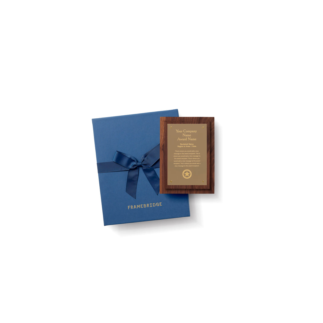The Award Plaque