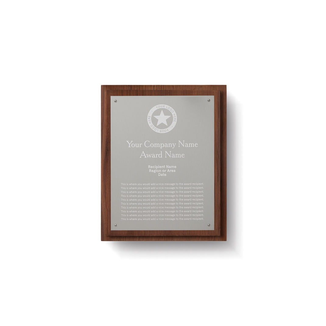 The Award Plaque