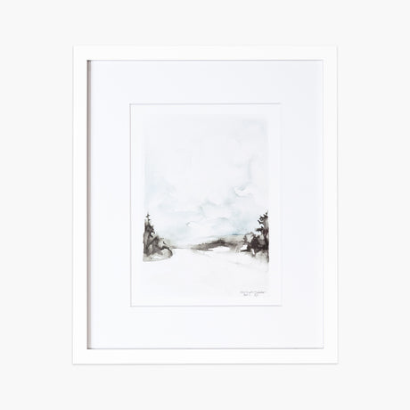 Framebridge: Irvine Slim white gallery frame