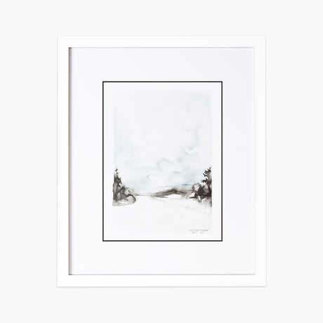 Framebridge: Irvine Slim white gallery frame